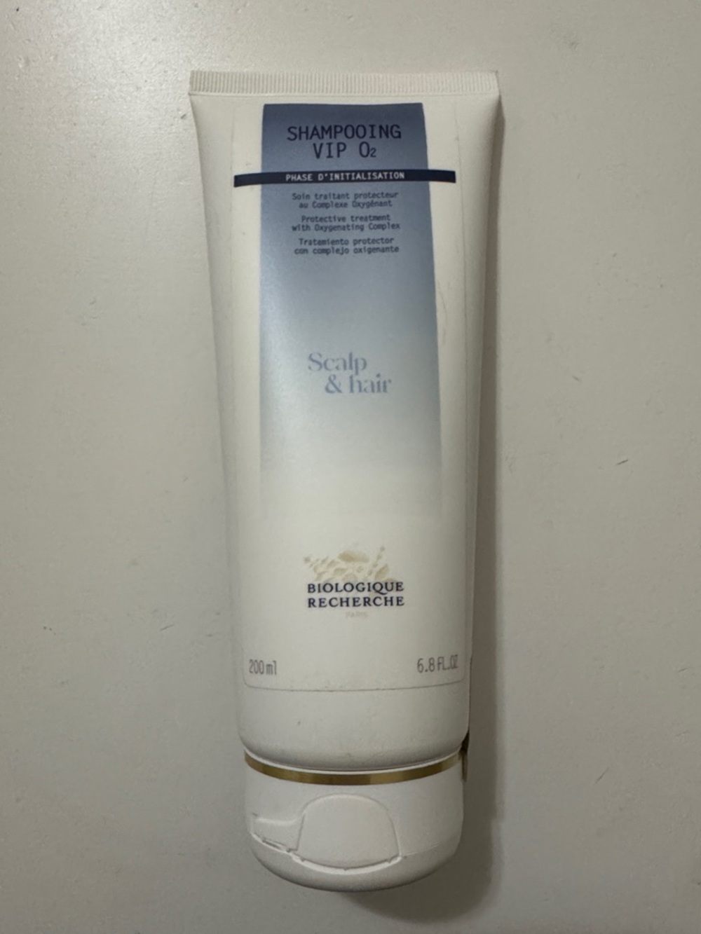 Biologique Recherche Scalp & Hair Shampooing VIP 02 - New Sealed. 200ml/6.8 oz.
